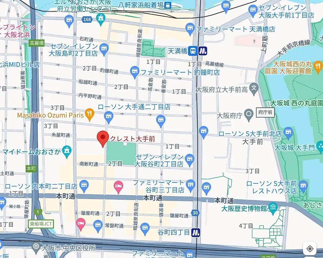 Apartment Crest Otemae Stay - Self Check-In Only Osaka Japan